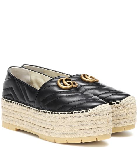 Gucci platform espadrilles